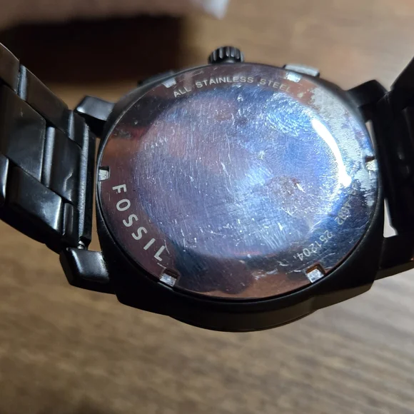 Fossil Machine Chronograph Black Dial  Chronograph Watch - Picture 5 of 6